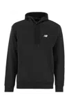 New Balance Sport Essentials Relaxed Fit Fleece Pullover Hoodie In Black