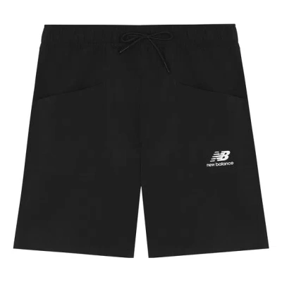 New Balance Essentials Basic Shorts 'black White'
