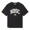 New Balance Essentials Graphic Logo Tee 'black White'