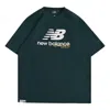 New Balance Essentials Graphic Logo Tee 'green White'
