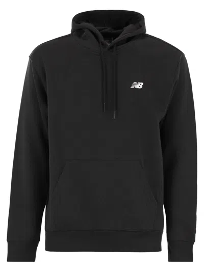 New Balance Essentials Hoodie With Logo In Black