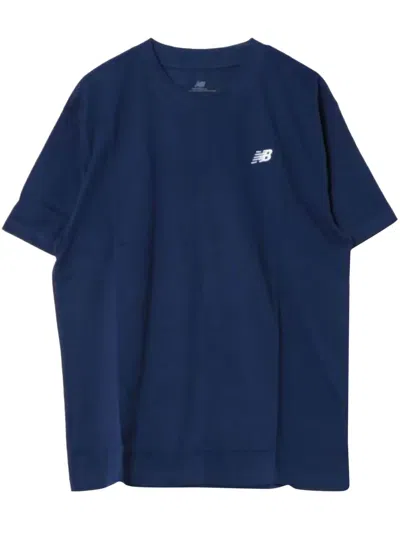 New Balance Essentials "navy" T-shirt In Blue