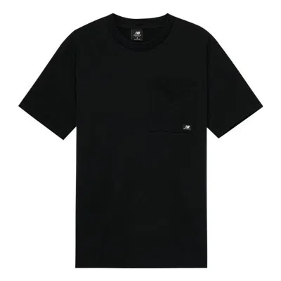 New Balance Essentials Pocket Fleece T-shirt 'black'