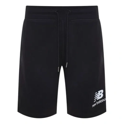 New Balance Essentials Stacked Logo Shorts 'black'