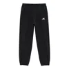 New Balance Essentials Stacked Logo Trousers 'black' In Black