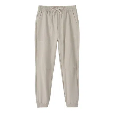 New Balance Essentials Stacked Sweatpants 'beige' In Gray