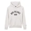 New Balance Essentials Varsity Hoodie 'white'