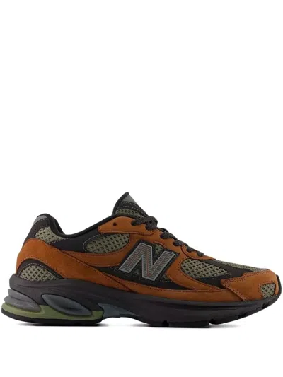 New Balance Low Top Sneakers With Mesh Panels And Rubber Outsole In Multi