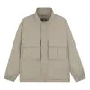 New Balance Fashion Lifestyle Jacket 'beige' In Gray