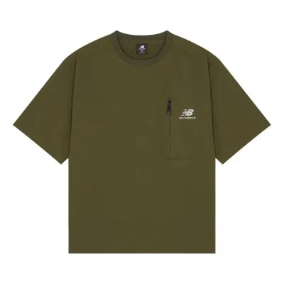 New Balance Fashion Style T-shirt 'dark Green'