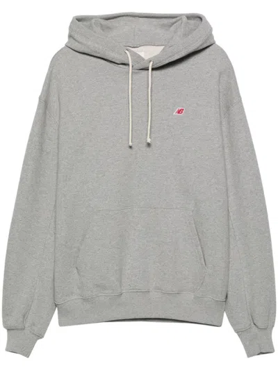 New Balance Made In Usa Core Hoodie In Grey