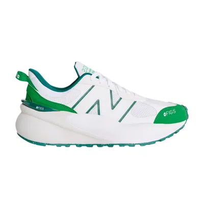 Pre-owned New Balance Figs X  Wmns 3447 'green White' | Women's Size 11.5