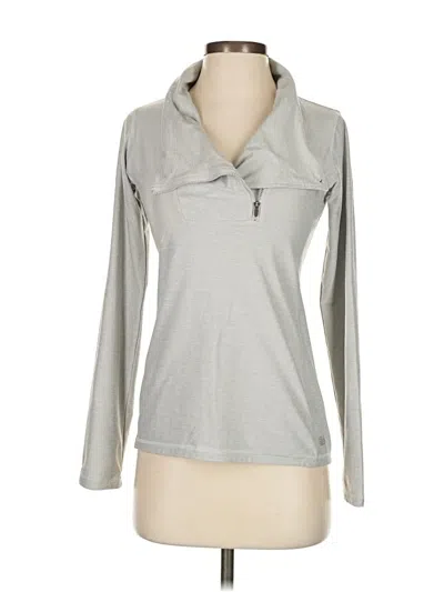 Pre-owned New Balance Fleece Jacket In Gray