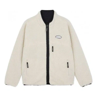 New Balance Fleece Stay Warm Sports Jacket Couple Style Creamy White