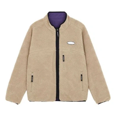 New Balance Fleece Stay Warm Sports Jacket Couple Style Khaki