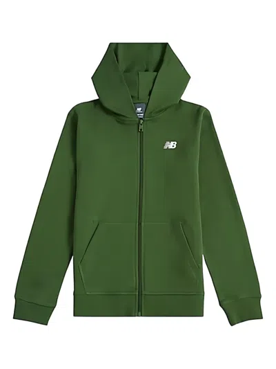 New Balance Kids' French Terry Sweatshirt In Green