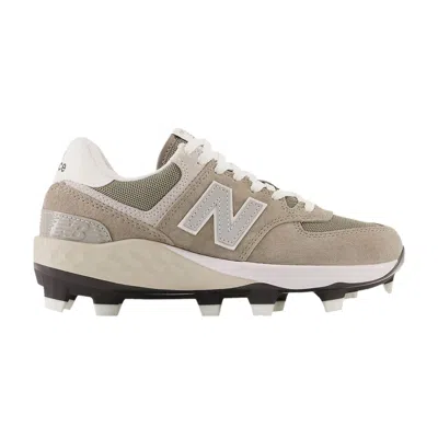 Pre-owned New Balance Fresh Foam 574 Molded Big Kid 'shark Skin' | Grey | Kid's Size 3.5 In Gray