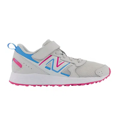 Pre-owned New Balance Fresh Foam 650 Bungee Lace Top Strap Big Kid Wide 'summer Fog Hi-pink' | Grey | Kid's Si In Gray