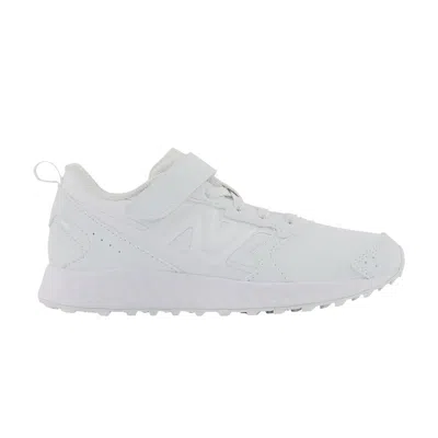 Pre-owned New Balance Fresh Foam 650v1 Bungee Lace Top Strap Big Kid Wide 'triple White' | Kid's Size 5.5