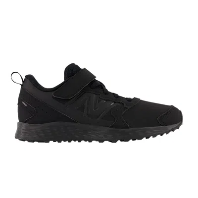 Pre-owned New Balance Fresh Foam 650v1 Bungee Lace Top Strap Big Kid X-wide 'triple Black' | Kid's Size 1.5