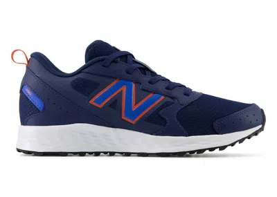 Pre-owned New Balance Fresh Foam 650v1 Navy Sneakers In Nb Navy/blue Oasis/team Orange