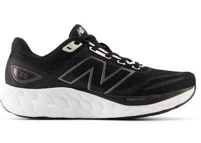 Pre-owned New Balance Fresh Foam 680v8 Metallic (women's) Sneakers In Metallic In Black/light Gold Metallic/black Metallic In Multi