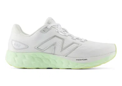 Pre-owned New Balance Fresh Foam 680v8 (women's) Sneakers In White/reflection/melon Water