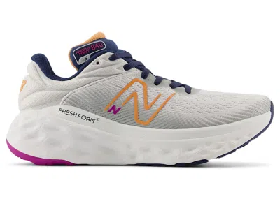Pre-owned New Balance Fresh Foam 840v1 (women's) Sneakers In Grey Matter/copper/purple Fuchsia