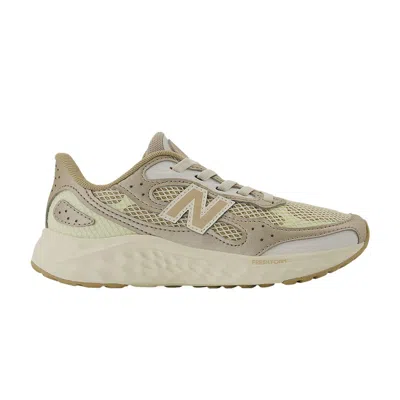 Pre-owned New Balance Fresh Foam Arishi Lux Bungee Lace Little Kid 'angora Incense' | Cream | Kid's Size 11 In White