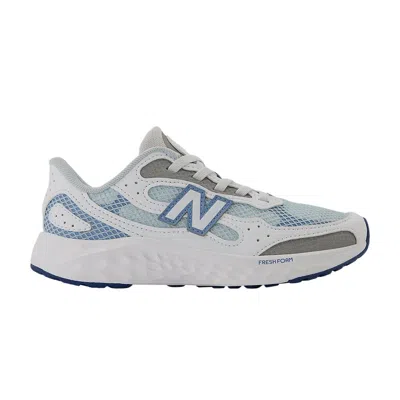 Pre-owned New Balance Fresh Foam Arishi Lux Bungee Lace Little Kid 'frosted Glass Stillwater' | White | Kid's