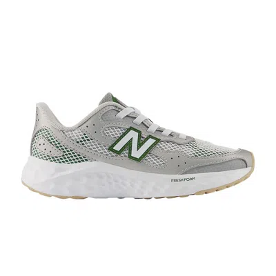 Pre-owned New Balance Fresh Foam Arishi Lux Bungee Lace Little Kid 'raincloud Alpine Green' | Grey | Kid's Siz In Gray