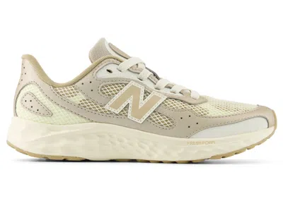 Pre-owned New Balance Fresh Foam Arishi Lux Lace Sneakers In Angora/incense/sea Salt