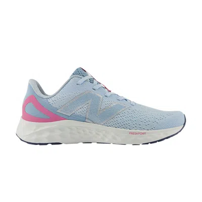 Pre-owned New Balance Fresh Foam Arishi V4 Big Kid 'quarry Blue Real Pink' | Kid's Size 6.5
