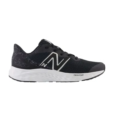 Pre-owned New Balance Fresh Foam Arishi V4 Big Kid Wide 'black Silver Metallic' | Kid's Size 3.5