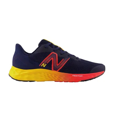 Pre-owned New Balance Fresh Foam Arishi V4 Big Kid Wide 'navy Red Egg Yolk' | Blue | Kid's Size 6