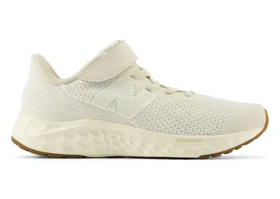 Pre-owned New Balance Fresh Foam Arishi V4 Bungee Lace Sstone Sneakers In Linen/sandstone