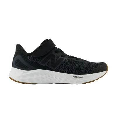Pre-owned New Balance Fresh Foam Arishi V4 Bungee Lace Top Strap Little Kid 'black Phantom' | Kid's Size 13.5