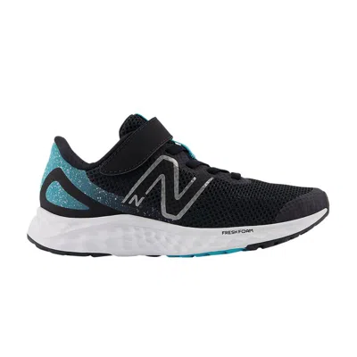 Pre-owned New Balance Fresh Foam Arishi V4 Bungee Lace Top Strap Little Kid 'black Virtual Blue' | Kid's Size