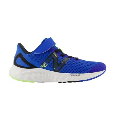 Pre-owned New Balance Fresh Foam Arishi V4 Bungee Lace Top Strap Little Kid 'blue Oasis' | Kid's Size 13