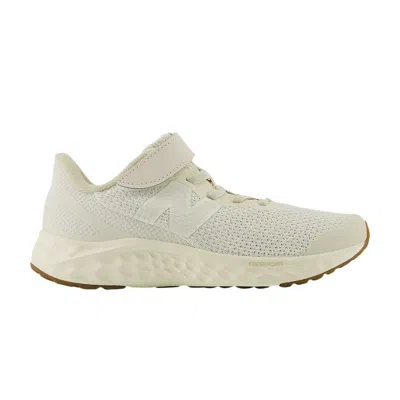 Pre-owned New Balance Fresh Foam Arishi V4 Bungee Lace Top Strap Little Kid 'linen Sandstone' | Cream | Kid's  In White