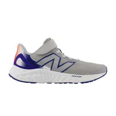 Pre-owned New Balance Fresh Foam Arishi V4 Little Kid Wide 'grey Navy' | Kid's Size 10.5