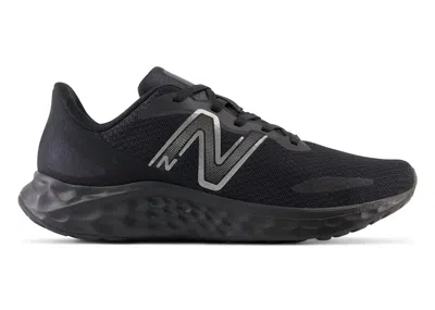 Pre-owned New Balance Fresh Foam Arishi V4 Slip Resistant (women's) Sneakers Inmetallic In Black/black Metallic