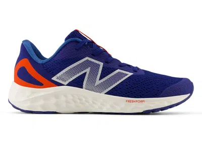 Pre-owned New Balance Fresh Foam Arishi V4 Sneakers In Inkwell/neo Flame/silver Metallic