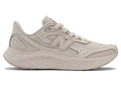 Pre-owned New Balance Fresh Foam Arishi V4 Tiralux (women's) Sneakers In Angora/timberwolf/sea Salt