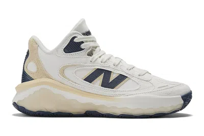 Pre-owned New Balance Fresh Foam Bb Vintage In Sea Salt/forest Green/gold