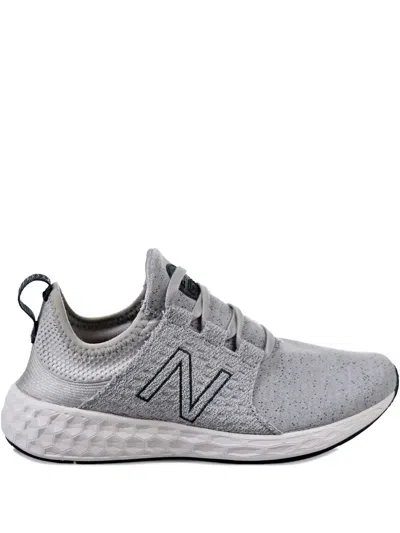 New Balance Fresh Foam Cruz Knitted Sneakers In Gray