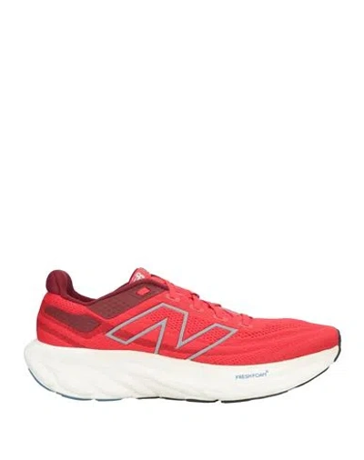 New Balance Fresh Foam Man Sneakers Red Size 13 Textile Fibers