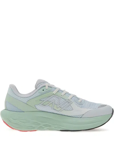 New Balance Fresh Foam Mesh-panel Sneakers In Green