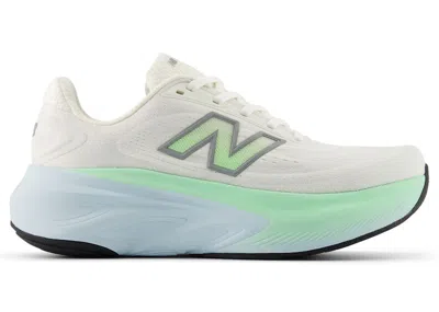 Pre-owned New Balance Fresh Foam More V6 (women's) Sneakers In Sea Salt/lab Green/frosted Glass