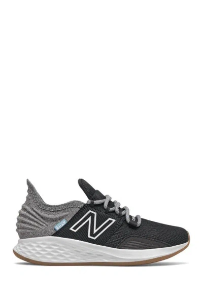 New Balance Kids' Fresh Foam Roav Running Shoe In Black/grey